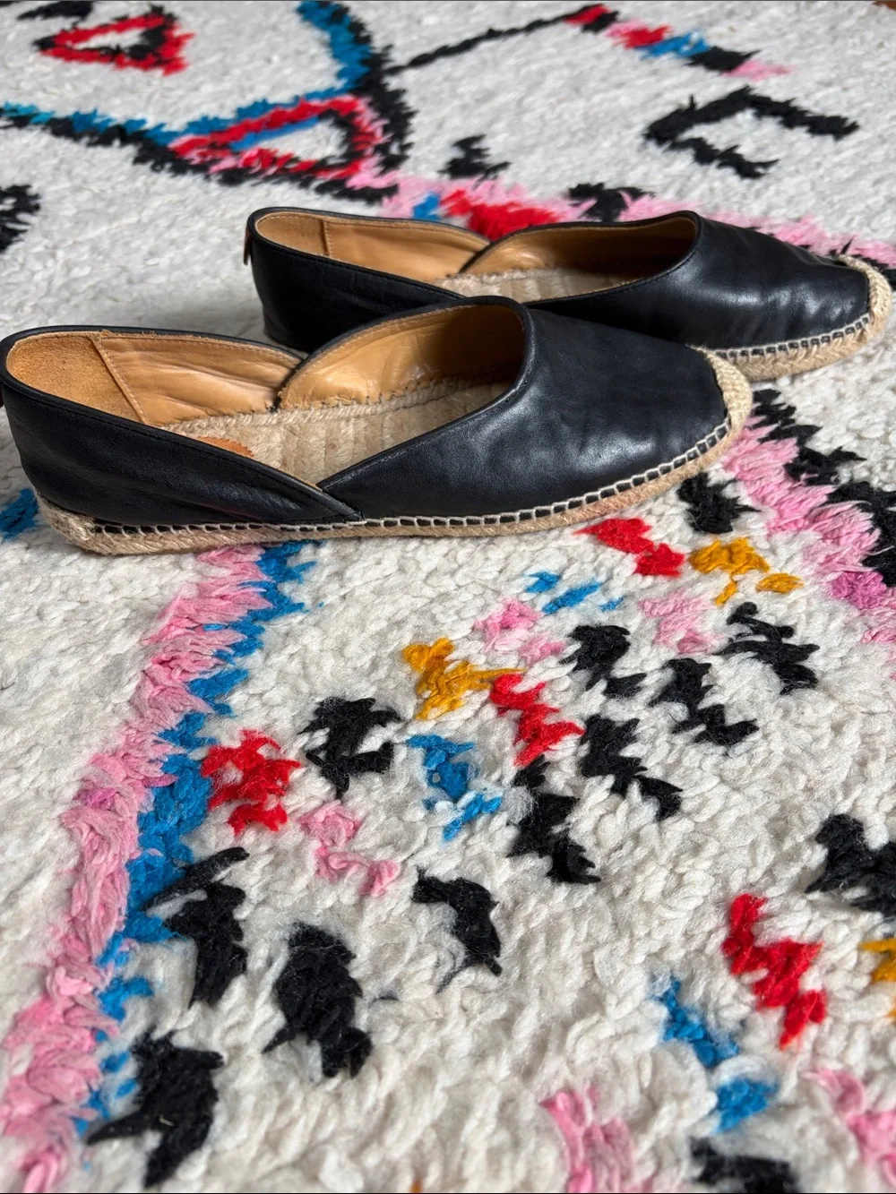 Rag and Bone Leather Espadrilles